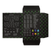 Папка для труда и тетрадей на резинке UFO А4, ZB.14940-01