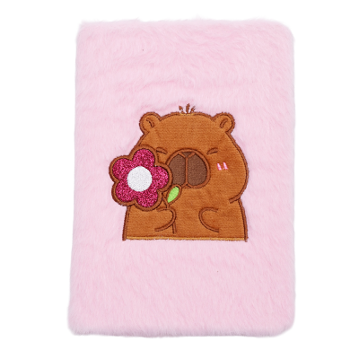 Блокнот плюшевий Capybara 2 А5, 80арк. клітинка (асорті) Блокнот плюшевий Capybara 2 А5, 80арк. клітинка (асорті)