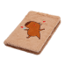 Блокнот плюшевый Capybara 8 А5, 80л. клетка (ассорти)