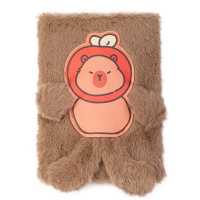 Блокнот плюшевий Capybara 1 А5, 80арк. клітинка (асорті)