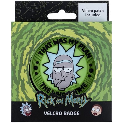 Бейдж на липучке Rick and Morty