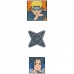 Набір бейджів на липучці (3шт) Naruto