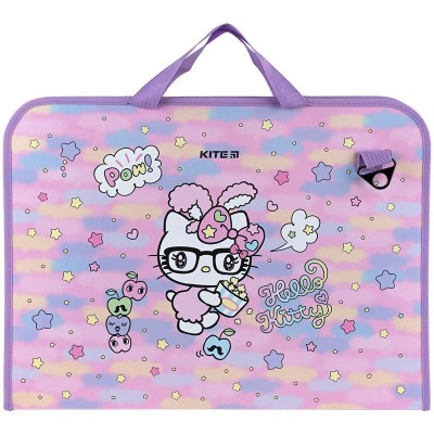 Портфель на молнии (1 отделение) А3+, Hello Kitty