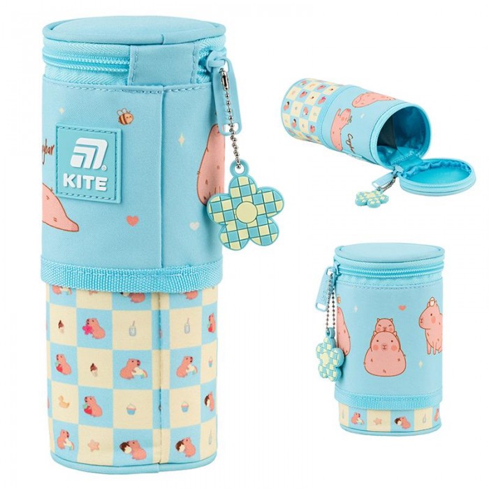 Пенал (1 відділення) з підвіскою 684 Chilling Capybara