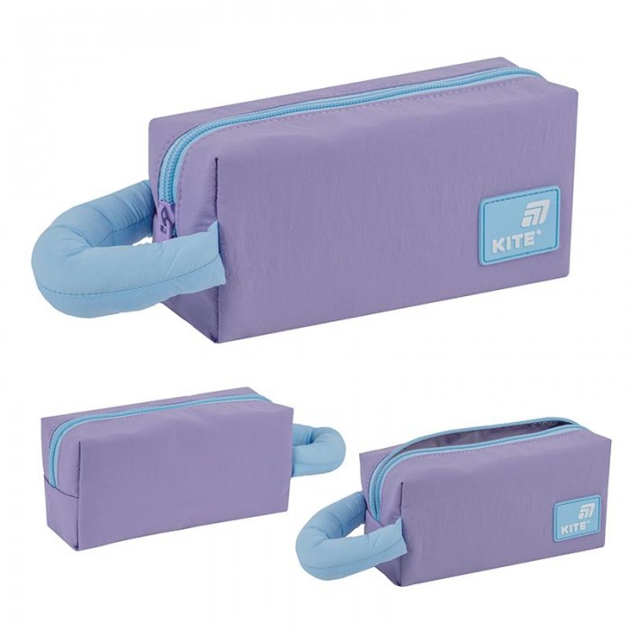 Пенал (1 відділення) 2703-3 фіолетово-блакитний