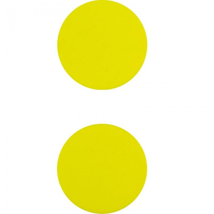 Набір значків світловідбиваючих 2шт., (жовтий)