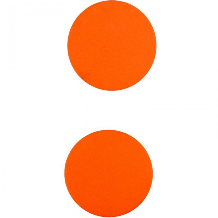 Набір значків світловідбиваючих 2шт., (помаранчевий)