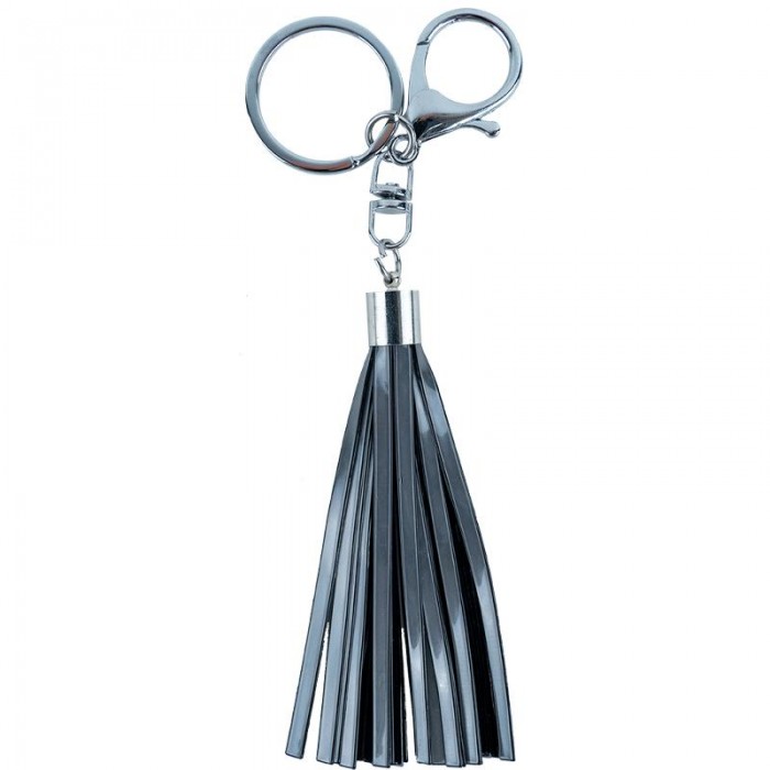 Брелок-подвеска светоотражающий (черный)