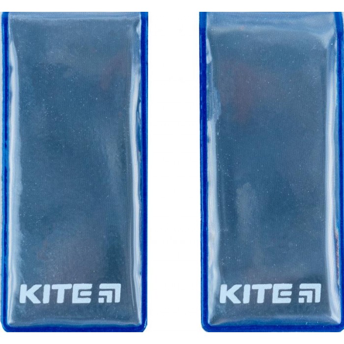 Набір магнітних кліпс світловідбиваючих 2шт., (синій індіго)