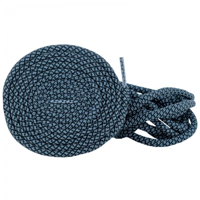 Шнурки для обуви светоотражающие 1 пара (черный) 