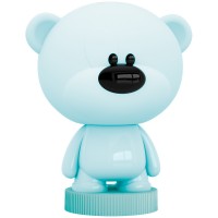 Світильник-нічник LED з акумулятором Bear (блакитний)