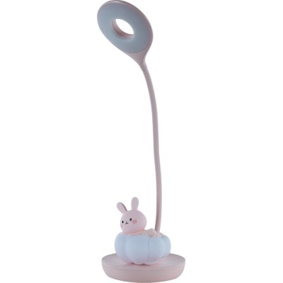 Настільна лампа LED з акумулятором Cloudy Bunny (рожевий)