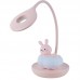 Настільна лампа LED з акумулятором Cloudy Bunny (рожевий)