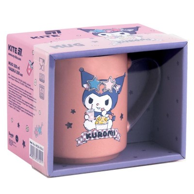 Чашка керамическая Kuromi 350мл