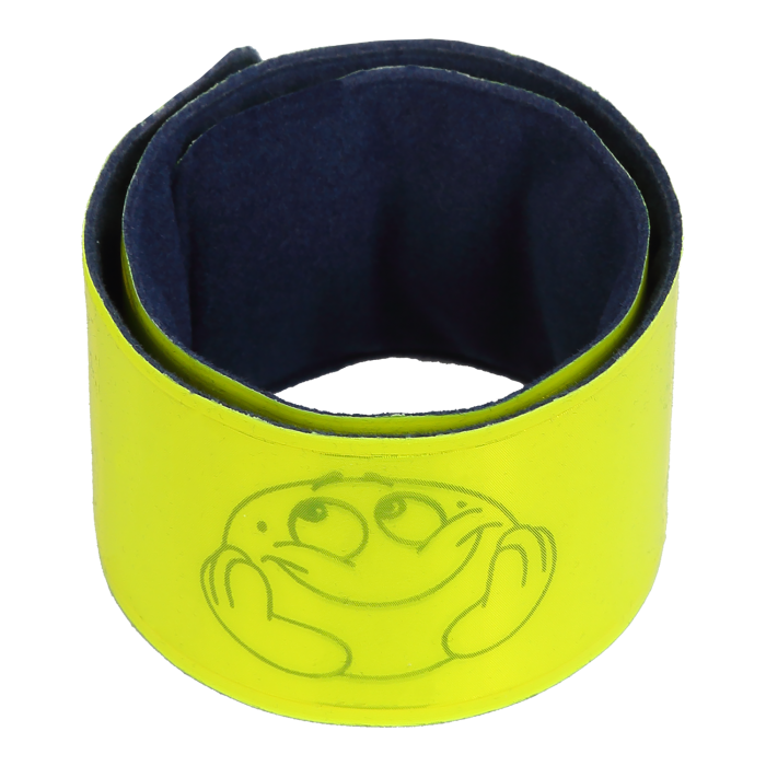 Браслет світловідбиваючий, дитячий (жовто-синій)