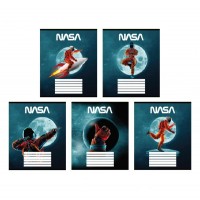 Зошит 18 аркушів, клітинка NASA (упаковка-20шт)