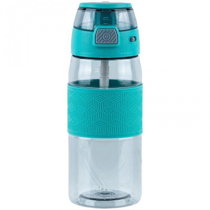 Пляшечка для води (сіро-зелена) 600мл