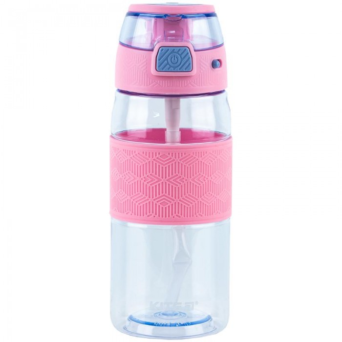 Пляшечка для води (блакитно-рожева) 600мл