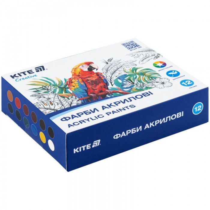 Акрилові фарби Creative (12 кольорів)