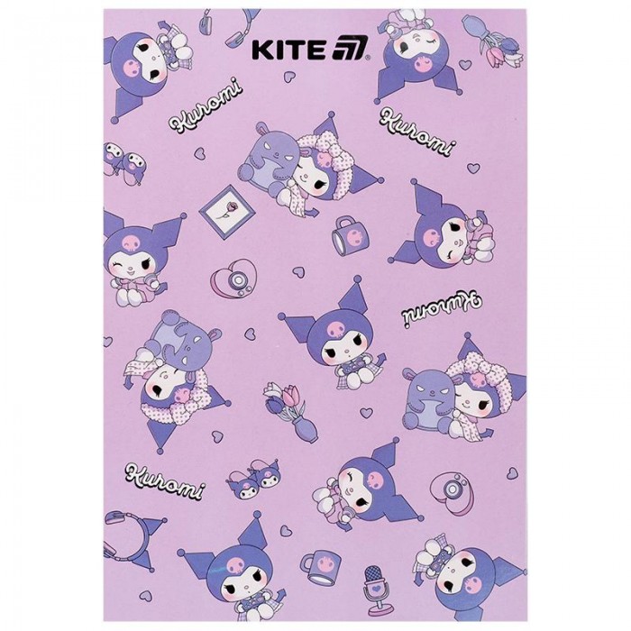 Блокнот-планшет Kuromi, клітинка, А5, 50арк.