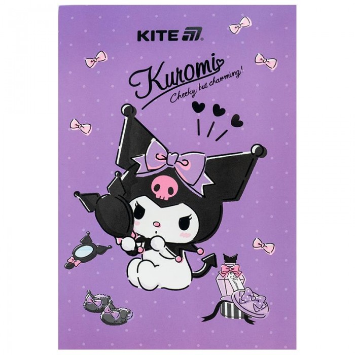 Блокнот-планшет Kuromi, клітинка, А5, 50арк.