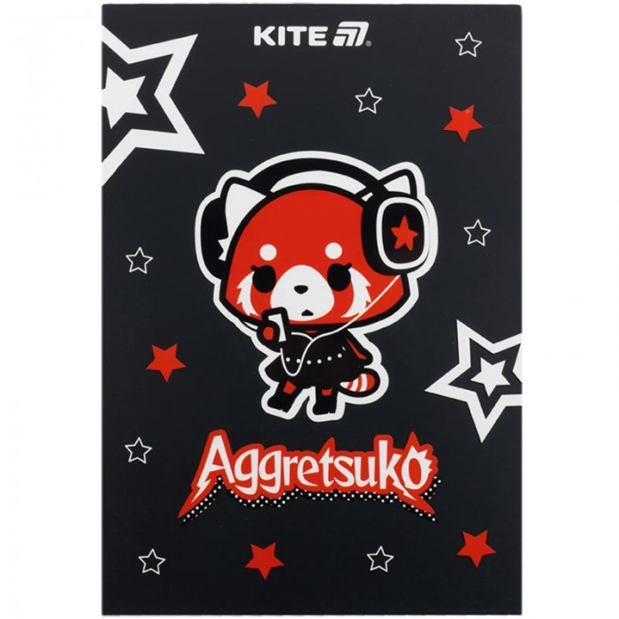 Блокнот-планшет Aggretsuko, клітинка, А5, 50арк.