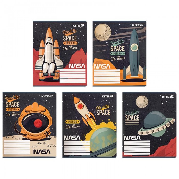 Зошит 12 аркушів, клітинка NASA