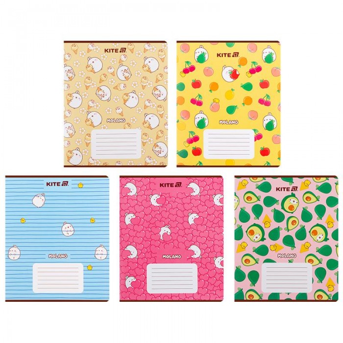 Зошит 18 аркушів, лінія Molang