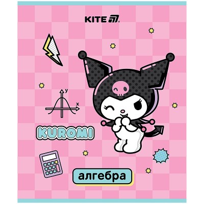 Тетрадь предметная Kuromi, алгебра, клетка, 48л.