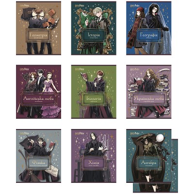 Тетрадь предметная Harry Potter 48л. (10 тетрадей в наборе)