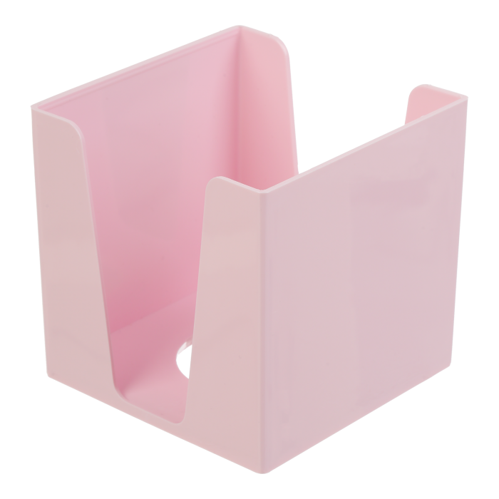 Бокс для бумаги Pastel пластиковый (розовый) BM.6360-10