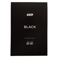 Альбом для рисования-планшет Black (20 листов) А5 ZB.1465-01