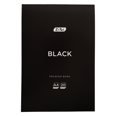 Альбом для рисования-планшет Black (20 листов) А5 ZB.1465-01