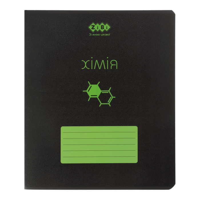 Тетрадь предметная Black химия, клетка, 48л. 