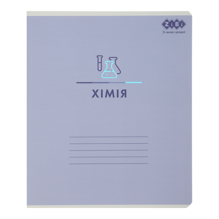 Зошит предметний Pastel хімія, клітинка, 48арк. 