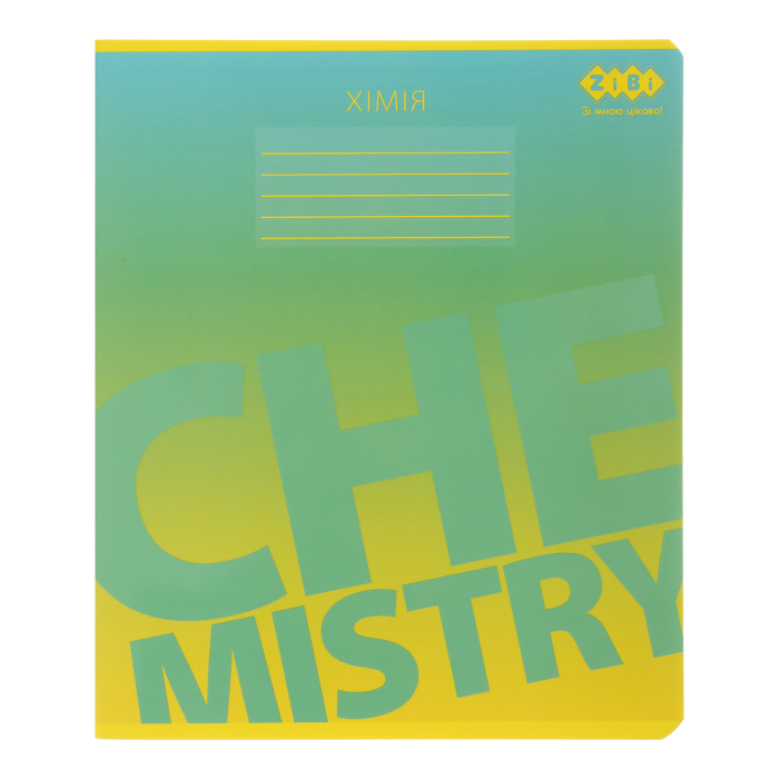 Зошит предметний Gradient хімія, клітинка, 48арк. 