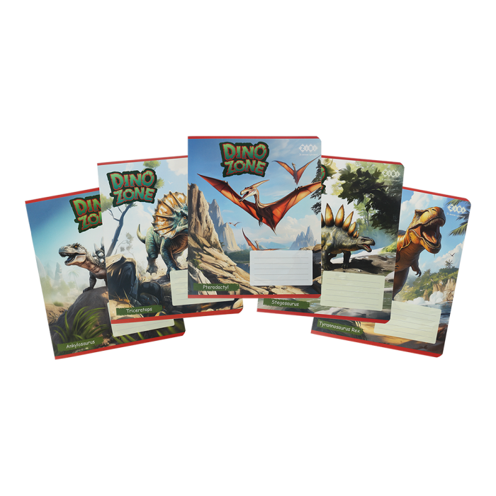 Зошит 12 аркушів, лінія Dino