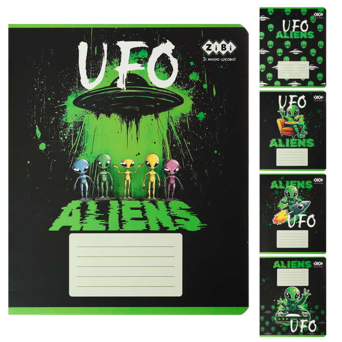 Зошит 24 аркуша, лінія UFO