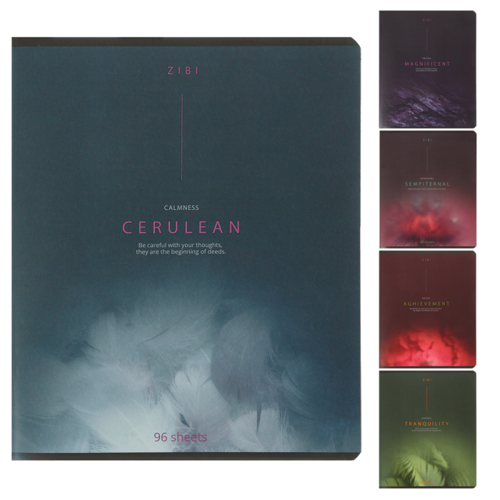 Зошит 96 аркушів, клітинка Inspiration