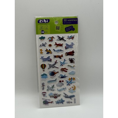 Наліпки 3D Літачки KIDS Line