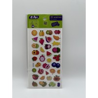 Наліпки 3D Фрукти KIDS Line