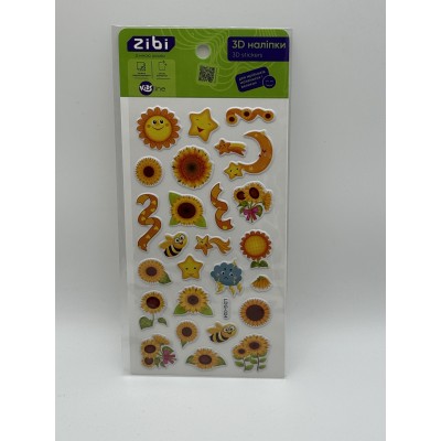 Наліпки 3D Сонячні бджілки KIDS Line