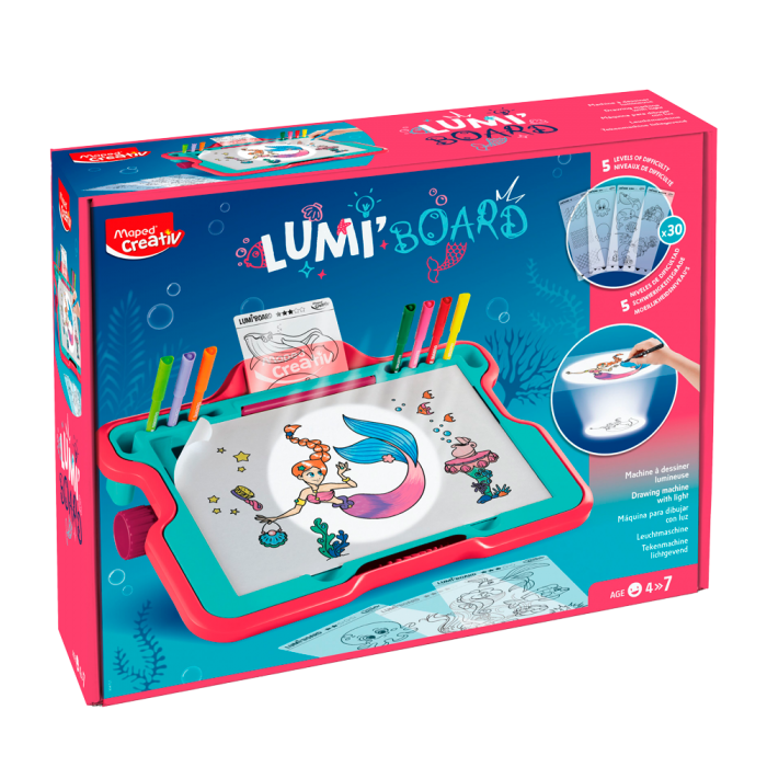 Дошка світлова для малювання Lumi Світ русалоньки