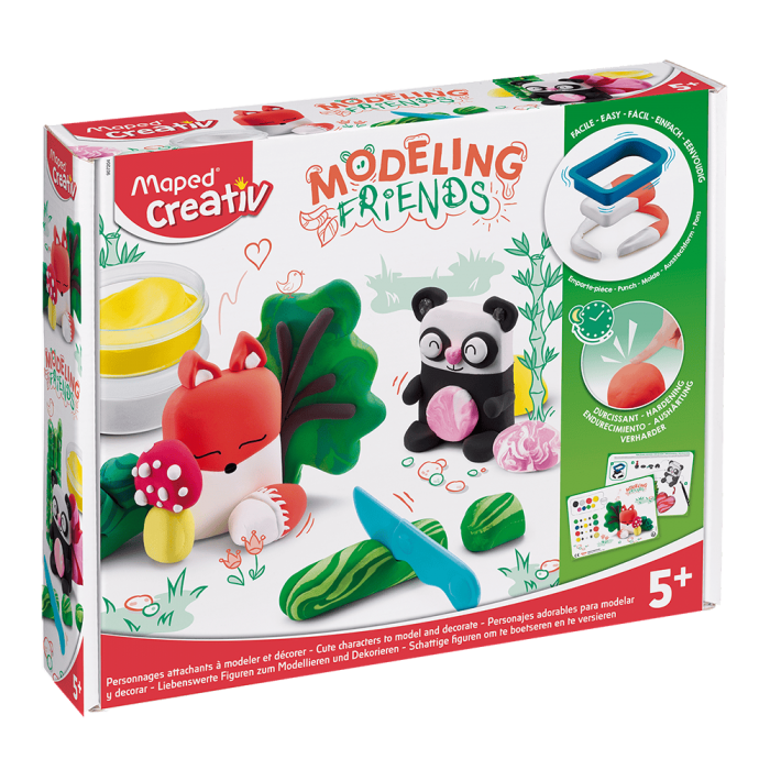 Набір для творчості зі самозастигаючої глини CUTE