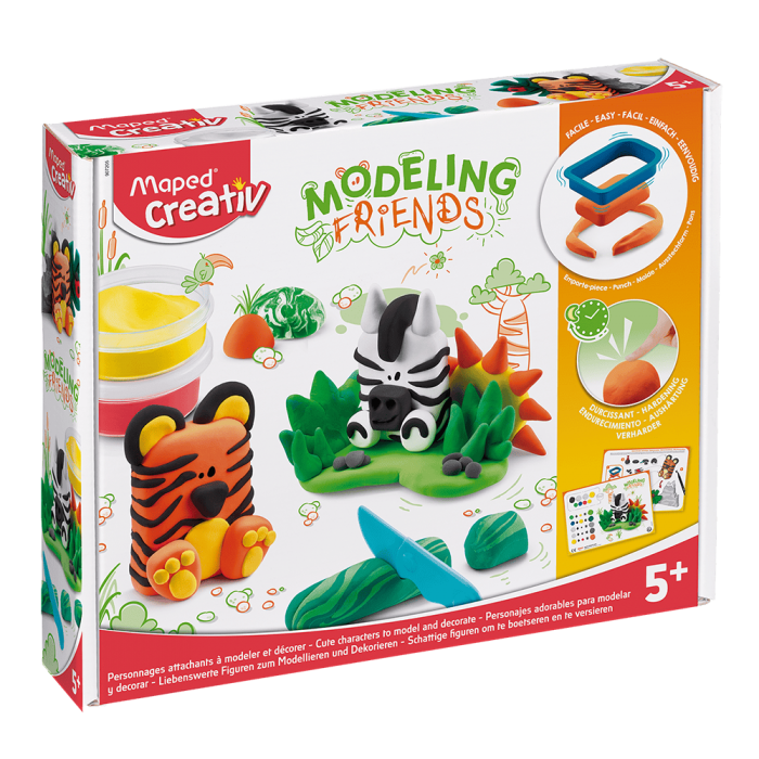 Набір для творчості зі самозастигаючої глини WILD