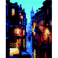 Картина по номерам Вечерняя Венеция 40х50см. Art Line