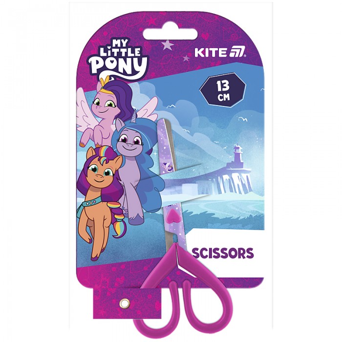 Ножиці дитячі з малюнком на лезах My Little Pony 13см