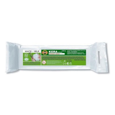Пластилин Keraplast белый, легкий (130г.) 131696