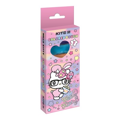 Тесто цветное для лепки Hello Kitty 140г. (7 цветов)