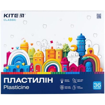 Пластилин Classic 720г (36 цветов)